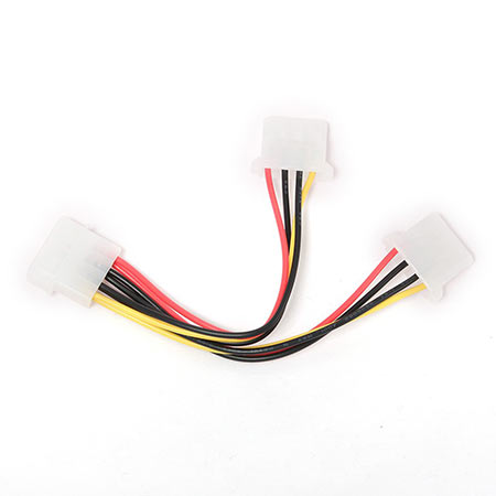 Kabl napojni interni Y molex, GEMBIRD CC-PSU-1 molex 4pin 1x female to 2x male - Image 2