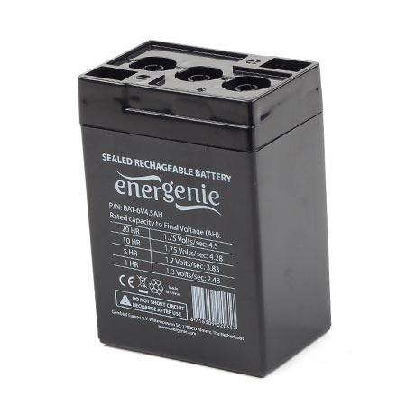 Baterija za UPS GEMBIRD, 6V 4,5 AH BAT-6V4.5AH - Image 2