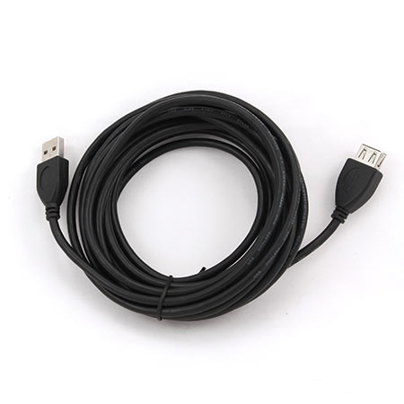 USB 2.0 kabal GEMBIRD CCF-USB2-AMAF-15, 4,5m, A-A ext cable, premium, ferrit - Image 2