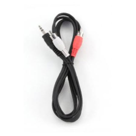 Audio kabl GEMBIRD CCA-458-2.5M, 3,5mm stereo to 2 phono, 2.5m - Image 2