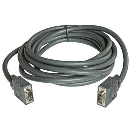 SVGA kabl, CRNI, 15M-15M, dual-shielded, 2xFer 20m, GEMBIRD CC-PPVGA-20M-B - Image 2