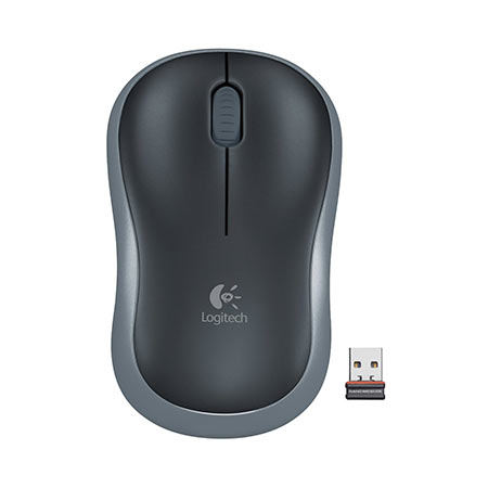 Miš LOGITECH M185, wireless, optical, sivi, 910-002238/2255/2258/2235 - Image 3