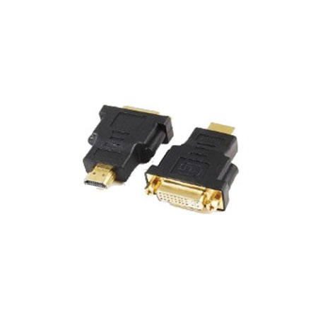 HDMI adapter A-HDMI-DVI-3, HDMItoDVI M-F gold conn., BULK, GEMBIRD - Image 2