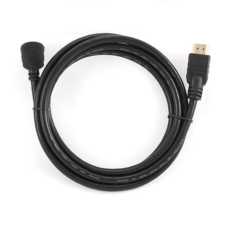 HDMI kabl GEMBIRD CC-HDMI490-6, M-M, v.1.4, kon90stepeni, 1,8m gold connector, BULK - Image 2
