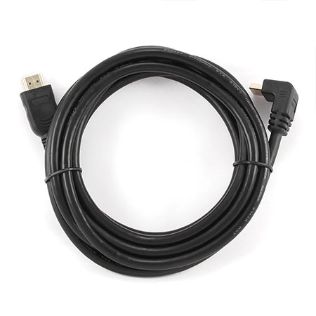 HDMI kabl, M-M, v.1.4, kon90stepeni, 3m gold connector, BULK, GEMBIRD CC-HDMI490-10 - Image 2