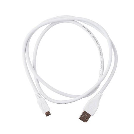USB 2,0 kabal A-microB 0.5m, GEMBIRD CCP-mUSB2-AMBM-W-0.5M - Image 2