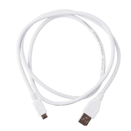 USB 2,0 kabal A-microB 1m, GEMBIRD CCP-mUSB2-AMBM-W-1M, bijeli - Image 2