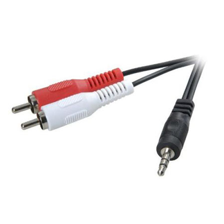 VIVANCO Audio kabal 3,5mm to 2xRCA 5m 19720