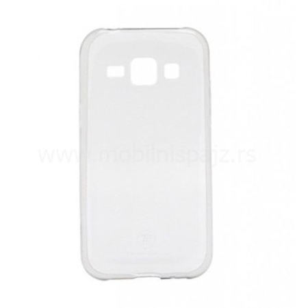 Silikonska futrola TPU IPHONE 5S WHITE - Image 2