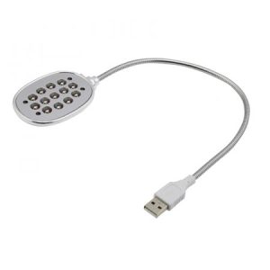LED lampa za notebook ESPERANZA, 13-LED, USB, fleksibilna, EA120