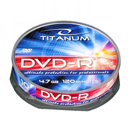 DVD-R TITANUM 4,7 GB X16, CAKE BOX 10 kom, 1281 - Image 2