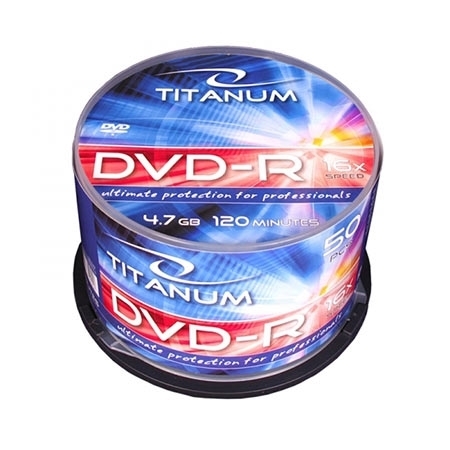 DVD-R TITANUM 4,7 GB X16, CAKE BOX 50 kom, 1279 - Image 2