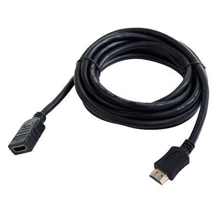 HDMI extension kabl, GEMBIRD, CC-HDMI4X-6, M-F, v.2.0, 1,8m, support Ethernet, 3D - Image 2