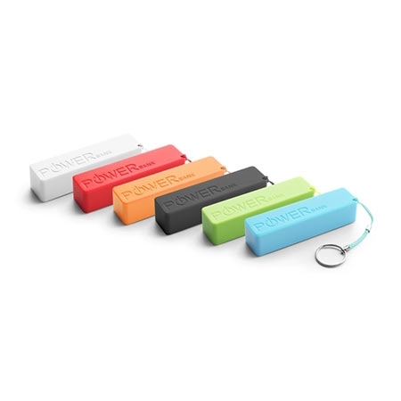 PowerBank EXTREME QUARK, 2000mAh WHITE, +key ring, XMP101W - Image 2