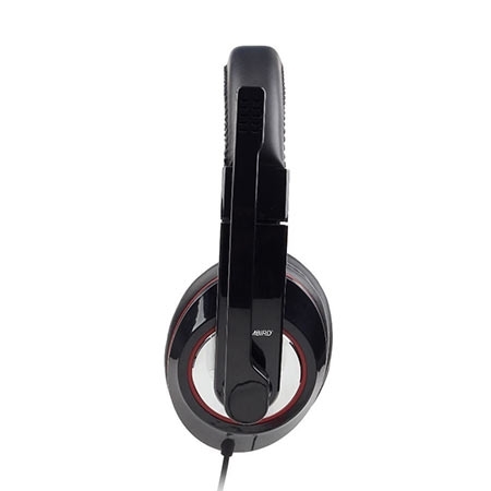Slušalice sa mikrofonom GEMBIRD MHS-U-001, USB, glossy black color - Image 3