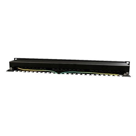 PATCH PANEL 24 PORTA cat.5e, shielded, NPP-C524-002, designed for 19" standard, 483x111x45 mm - Image 2