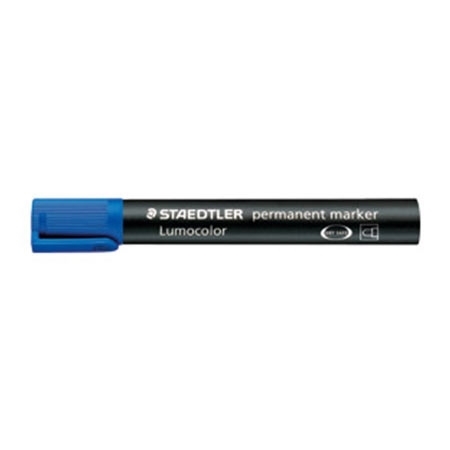 MARKER STAEDTLER LUMOC.352-3,PLAVI,OKRUGLI VRH - Image 2