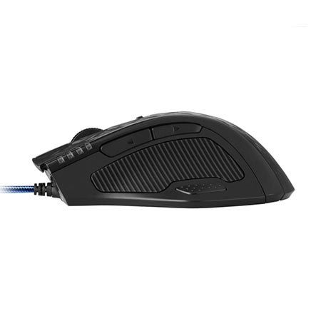 Miš SHARKOON gaming Drakonia Mouse LAS U, laserski, black, 8200 dpi, 11 buttons, USB - Image 4