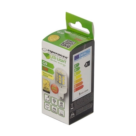 LED sijalica ESPERANZA, LED G9 CORN 5W, ELL123 - Image 2