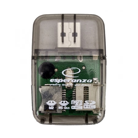 Card-reader ESPERANZA, USB 2.0, ALL IN ONE, EA132 - Image 3