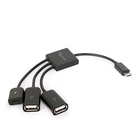 Micro USB HUB OTG GEMBIRD UHB-OTG-02, za mobilne telefone i tablete - Image 2