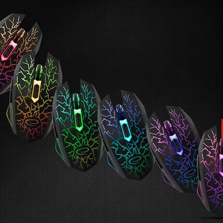 Miš ESPERANZA GAMING LIGHTNING 6D MX211, 2400dpi, ergonomic, EGM211R - Image 4