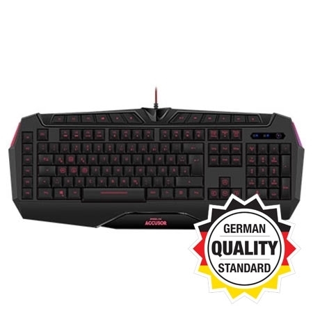 Tastatura SPEEDLINK ACCUSOR Advanced Gaming Keyboard black, US Layout, SL-670005-BK-US - Image 4