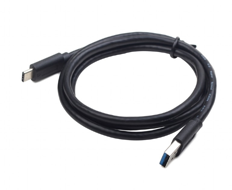 USB 3.0 kabal AM to Type-C AM/CM, 1,8m, BLACK, GEMBIRD CCP-USB3-AMCM-6 - Image 2