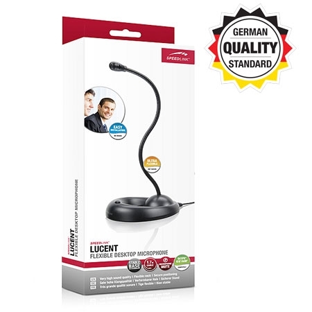 Mikrofon SPEEDLINK LUCENT Flexible Desktop black, SL-8708-BK - Image 2