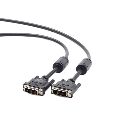 DVI video kabl GEMBIRD CC-DVI2-BK-10 DVI dual link 3m cable, black - Image 2