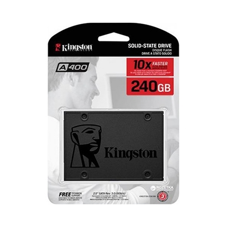 SSD Kingston 240GB A400 2,5 SA400S37/240GB
