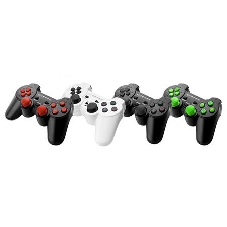 Game Pad ESPERANZA TROOPER, vibration, PS3/PC, USB, black/green, EGG107G - Image 2