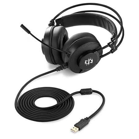Slušalice sa mikrofonom SHARKOON gaming Skiller SGH2, USB - Image 3