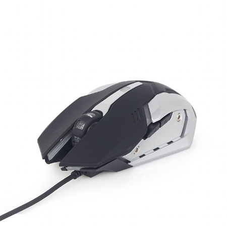 Miš GEMBIRD MUSG-07, USB, optical, gaming, programmable, 6-button, full ergonomic, RGB, 3200 - Image 3