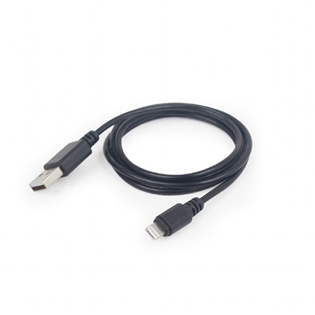 USB 2,0 kabal sync and charging iPhone, black, 2m, GEMBIRD CC-USB2-AMLM-2M - Image 2
