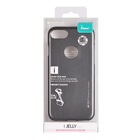 Zaštitna futrola Mercury i-Jelly metal case iPhone 7/8 gray - Image 2