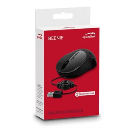 Miš SPEEDLINK BEENIE Mobile USB, black, SL-610012-BK - Image 3