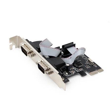 Kontroler 2 serial port PCI-Express GEMBIRD SPC-22, 2 x RS232, extra low-profile - Image 2