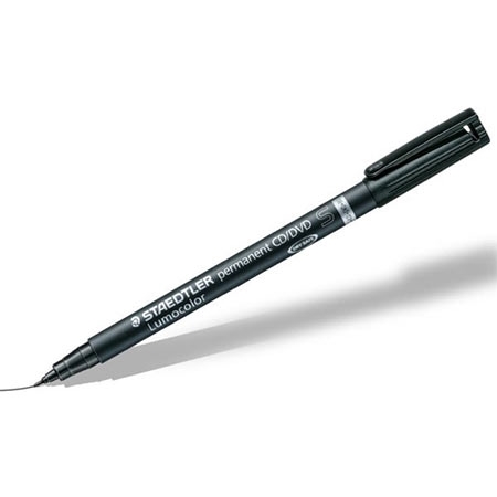 Marker STAEDTLER LUMOC.310 CD/DVD S-9 CRNI
