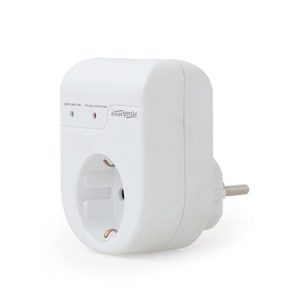 Sigurnosna uticnica GEMBIRD, bijela EG-SPG1-01-W