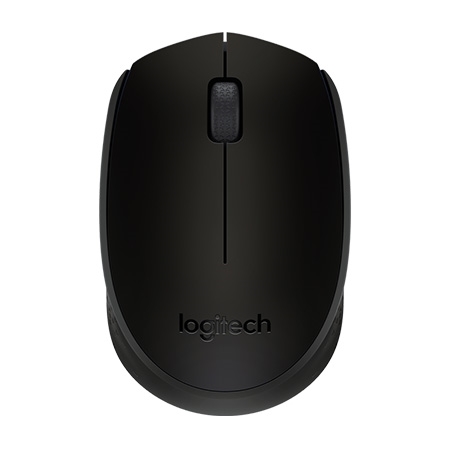 Miš LOGITECH M171, wireless, black, 910-004424