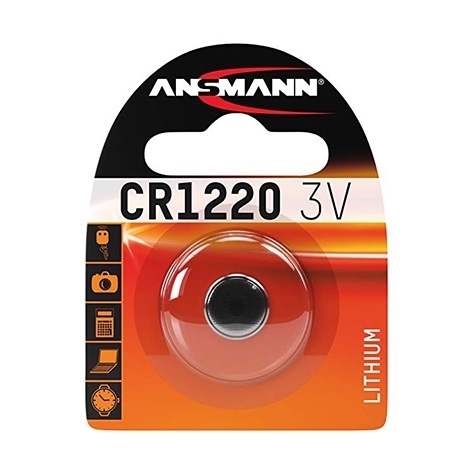 Baterija ANSMANN CR 1220 3V,AN 5020062 - Image 2