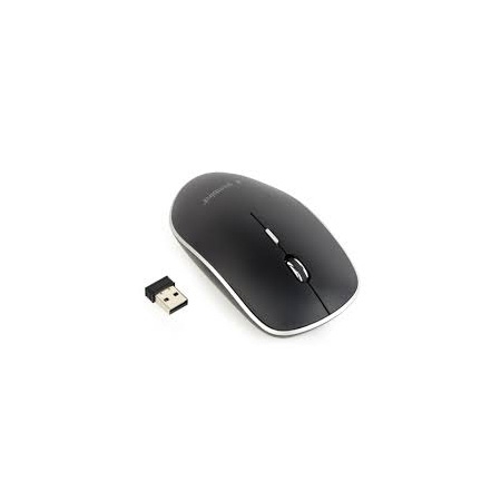 Miš GEMBIRD MUSW-4B-01, wireless , optical, black, up to 1600 dpi - Image 2