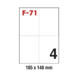 NALJEPNICA TTO 105X148  100/1,TTO105148