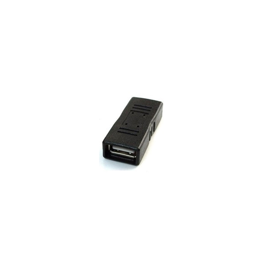 USB 2,0 adapter USB2.0 AF to AF female-female, black, GEMBIRD A-USB2-AMFF - Image 2