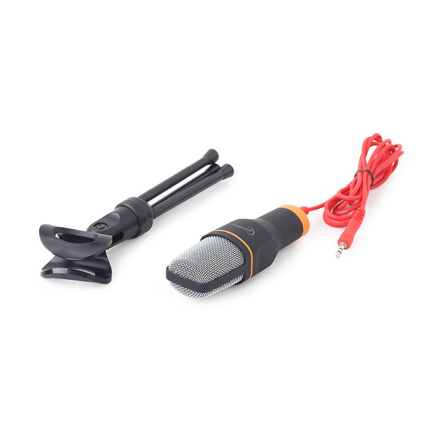 Mikrofon GEMBIRD sa stativom, MIC-D-03, black - Image 2
