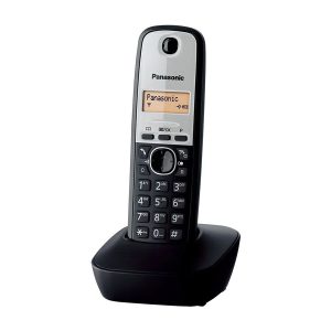KX-TG1911FXG Panasonic telefon crni. 1,25" LCD ekran, Tel. imenik 50 brojeva, prikaz pozivnog broja na čekanju. Mute.