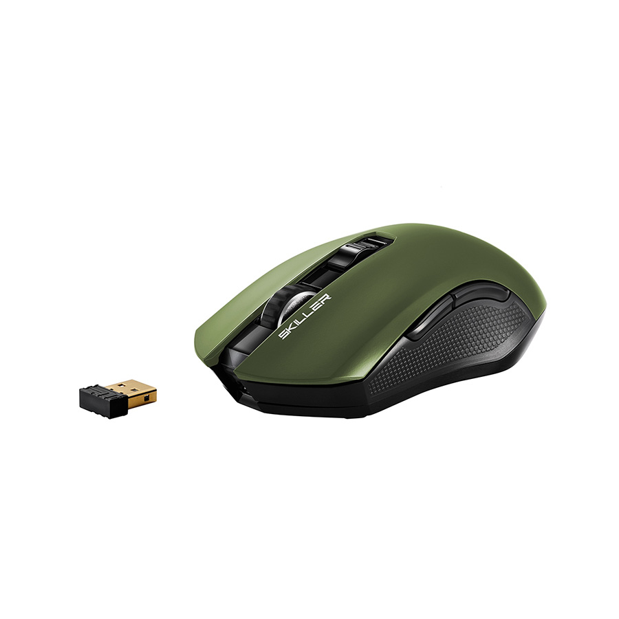 Miš SHARKOON gaming Skiller SGM3, green optical, 6000 dpi, 7 buttons, USB - Image 3