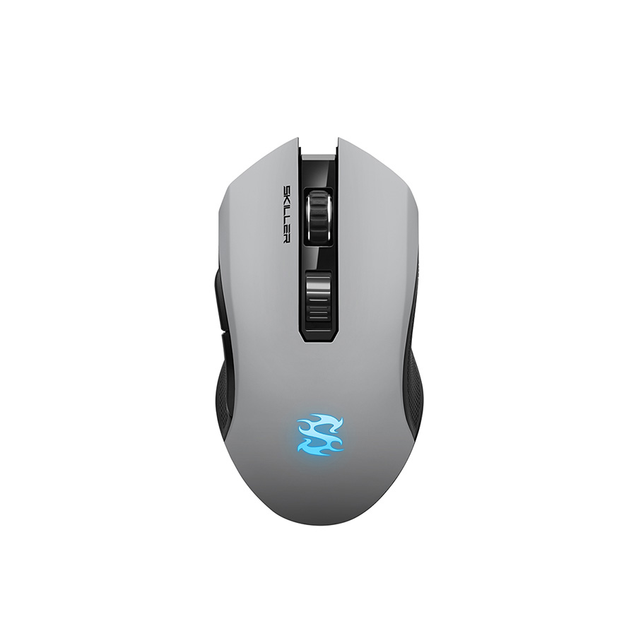 Miš SHARKOON gaming Skiller SGM3, grey, optical, 6000 dpi, 7 buttons, USB