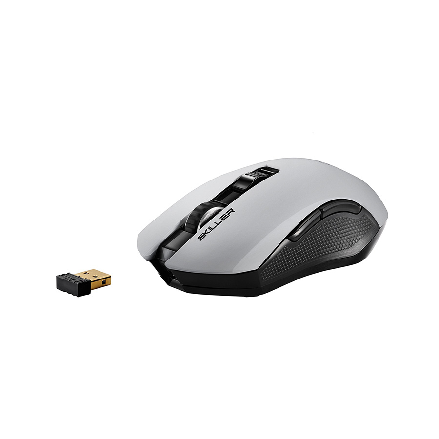 Miš SHARKOON gaming Skiller SGM3, grey, optical, 6000 dpi, 7 buttons, USB - Image 3